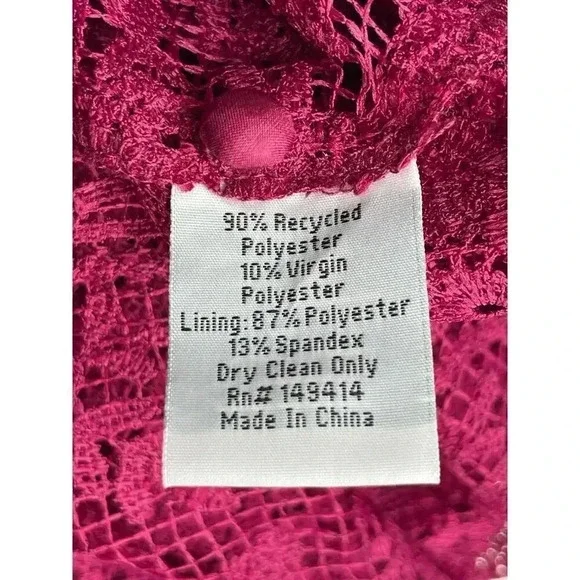 Johnny Was Harper lace Maxi dress Smokey rose size S NWT - Picture 6 of 8